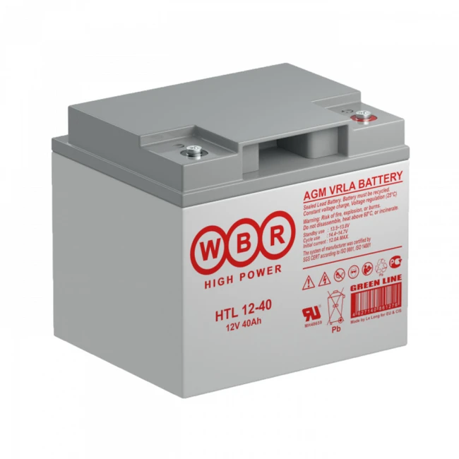 Сменные аккумуляторы АКБ для ИБП WBR HTL12-40 HTL12-40 WBR 12 В