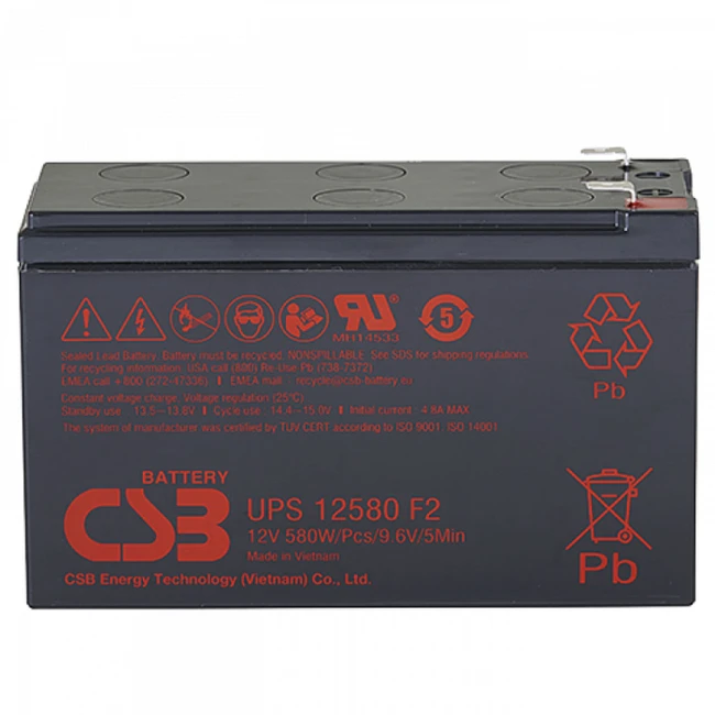 Сменные аккумуляторы АКБ для ИБП CSB UPS12580 F2 UPS12580 F2 CSB (12 В)