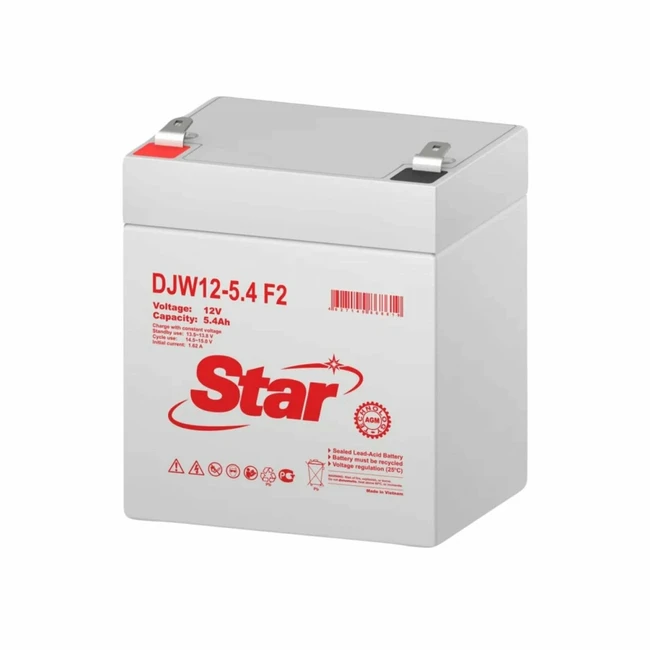 Сменные аккумуляторы АКБ для ИБП STAR DJW12-5.4 F2 DJW12-5.4 F2 STAR 12 В