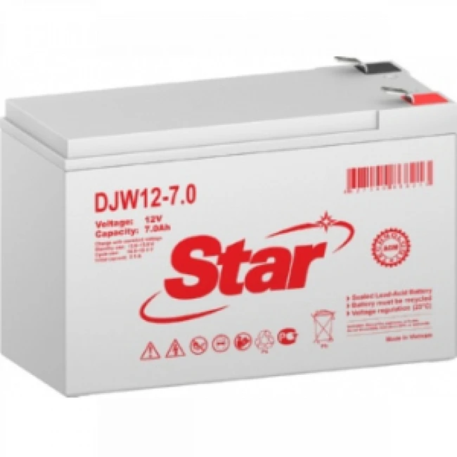 Сменные аккумуляторы АКБ для ИБП STAR DJW12-7.0 STAR 12 В