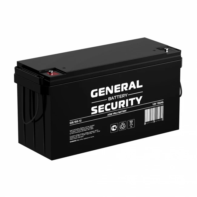 Сменные аккумуляторы АКБ для ИБП General Security GSL150-12 GSL150-12 GENERAL SECURITY (12 В)