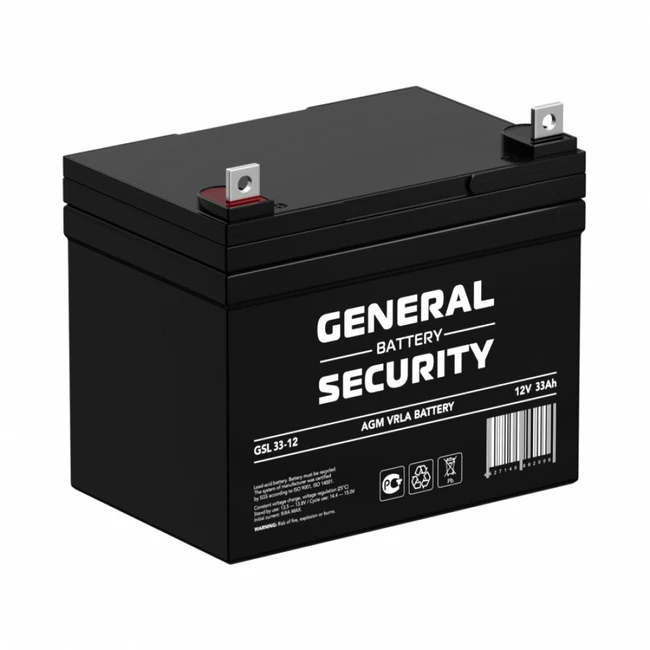 Сменные аккумуляторы АКБ для ИБП General Security GSL33-12 GSL33-12 GENERAL SECURITY 12 В
