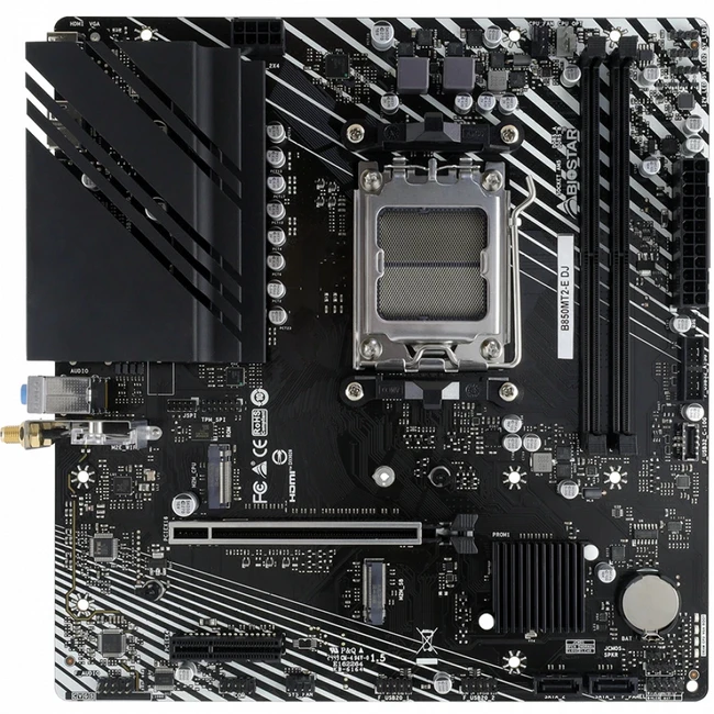 Материнская плата BIOSTAR B850MT2-E DJ (Micro-ATX, AMD AM5)