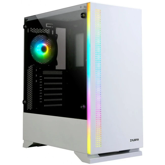 Корпус Zalman S5 White S5 белый (Игровые, Mid-Tower)