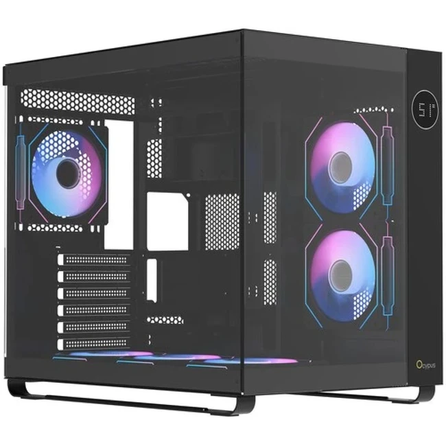 Корпус Ocypus Iota C70 ARGB Black Iota-C70-BKD600XX-GL (Игровые, Mid-Tower)