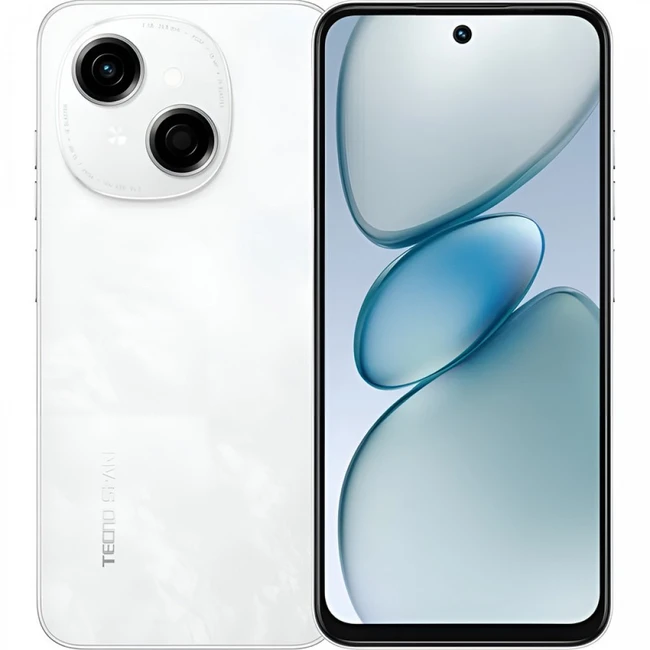 Смартфон TECNO Spark Go 1 4GB/128GB Glittery White KL4 4GB/128GB Glittery White (128 Гб, 4 Гб)