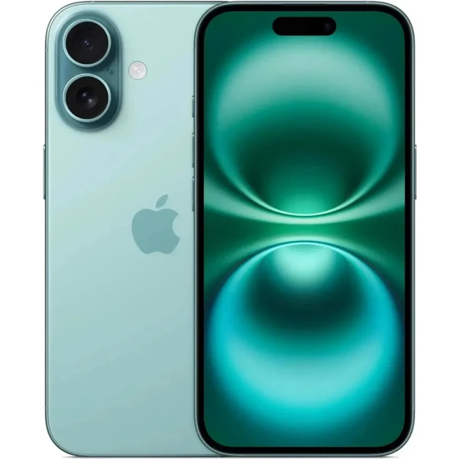 Смартфон Apple iPhone 16 128GB Teal MYDV3AH/A (128 Гб, 8 Гб)