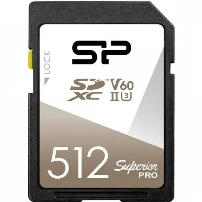 Флеш (Flash) карты Silicon Power SP512GBSDXJV6V10 (512 ГБ)