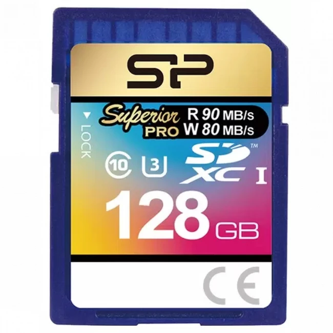 Флеш (Flash) карты Silicon Power SP128GBSDXCU3V10 128 ГБ