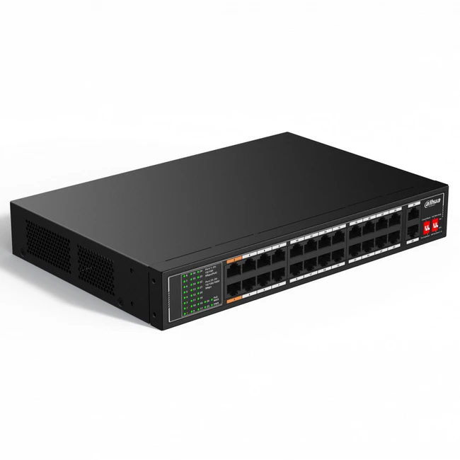Коммутатор Dahua DH-SF1026LP (100 Base-TX (100 мбит/с))