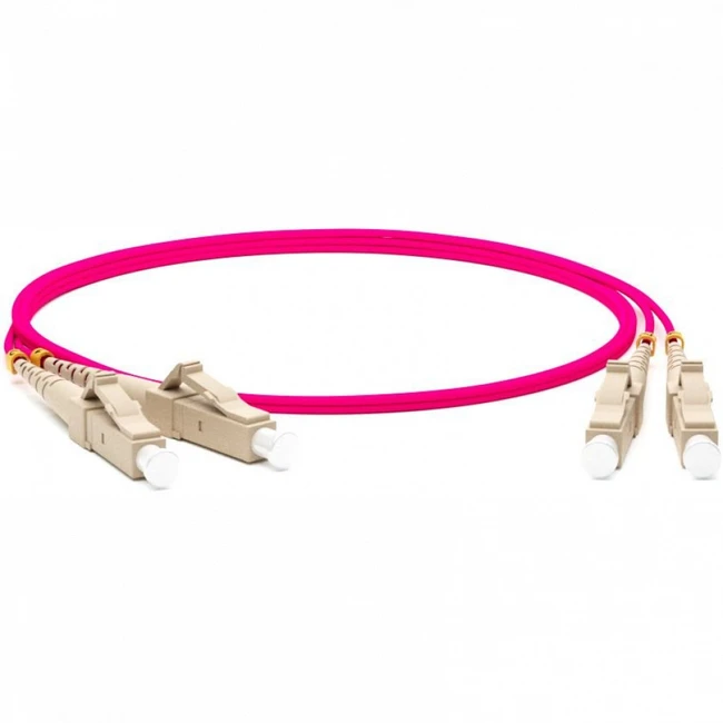 Оптический патч-корд Hyperline FC-D2-504-LC/PR-LC/PR-H-2M-LSZH-MG