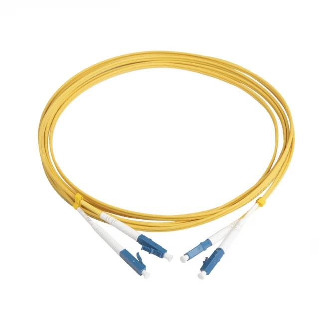 Оптический патч-корд Hyperline FC-D2-9-LC/UR-LC/UR-H-3M-LSZH-YL