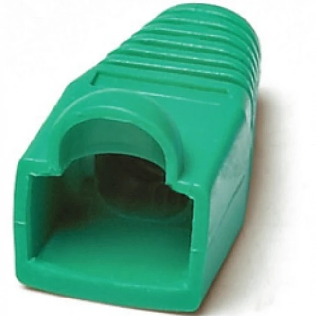 Коннектор Hyperline Изолирующий колпачок для разъемов RJ-45 зеленый (10 шт.) BOOT-GN-10