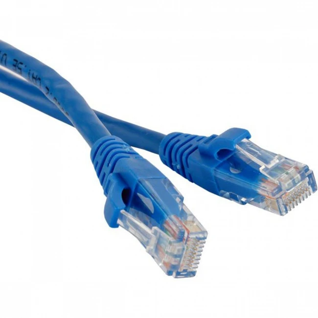 Патч-корд Hyperline PC-LPM-UTP-RJ45-RJ45-C5e-0.3M-LSZH-BL