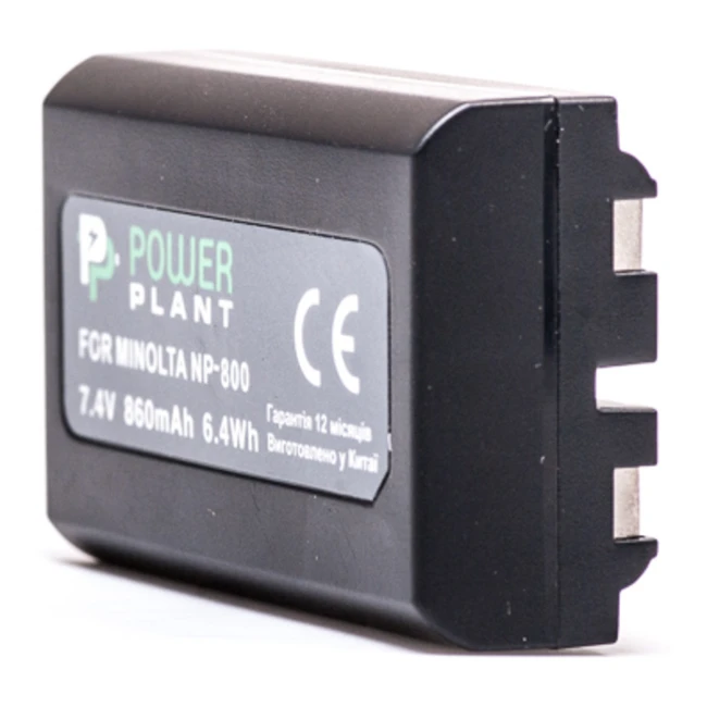 Аксессуар для фото и видео PowerPlant Minolta NP-800, EN-EL1 860mAh DV00DV1069