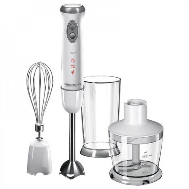 Блендер Redmond RHB-2944 White (Погружной, 1300 Вт)