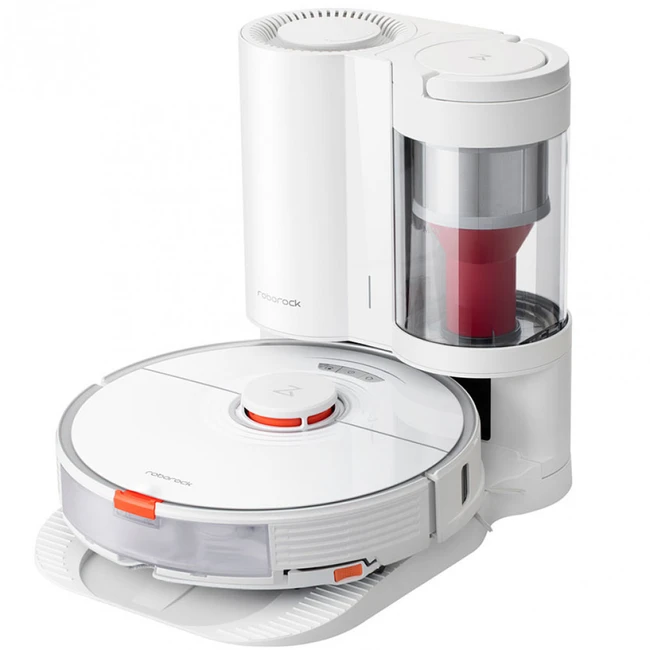 Пылесос Roborock S7+ с зарядным устройством (Белый) (Робот, 66 Вт)