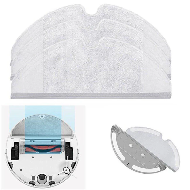 Аксессуар Xiaomi Набор для влажной уборки для робота-пылесоса Roborock для E4 и S6 Pure 8.02.0066