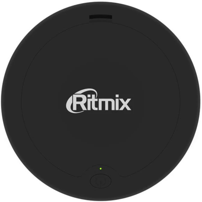 Пылесос Ritmix VC-010 VC-010 Black (Робот, 9 Вт)