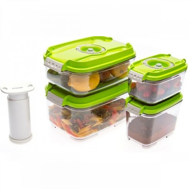 Аксессуар STATUS Контейнеры для вакуумных упаковщиков VAC-REC-Smaller Green