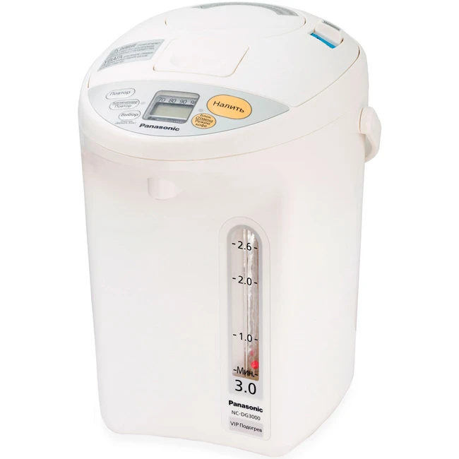 Panasonic NC-DG3000 NC-DG3000WTS Термопот, 3 л., 700 Вт