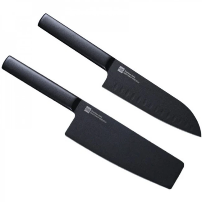Прочее Xiaomi Набор кухонных ножей Huo Hou Black Heat Knife Set HU0015
