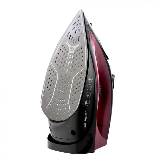 Polaris PIR 2430K черный/фуксия (Утюг, 2400 Вт)