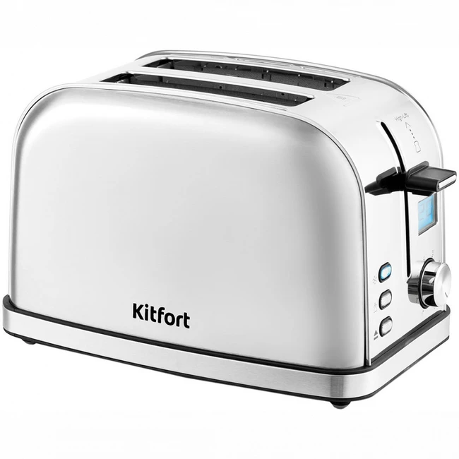 Тостер KITFORT КТ-2036-6 серебристый 950 Вт
