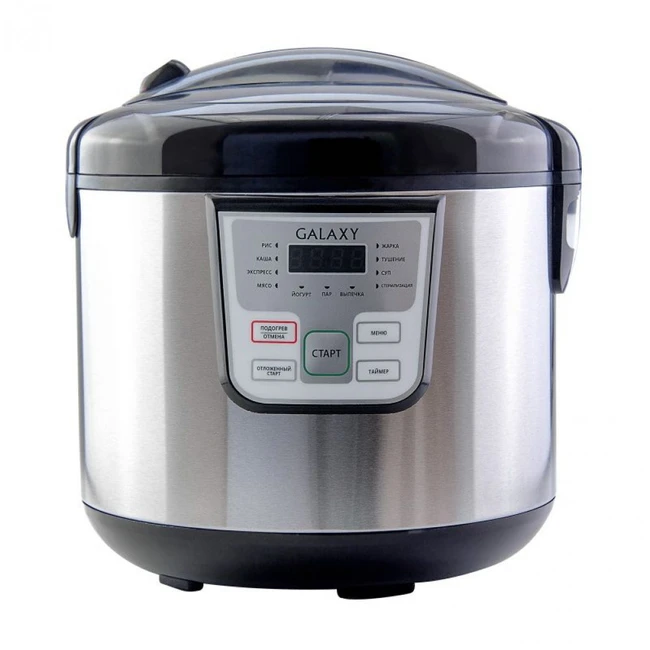 Мультиварка Galaxy Line GL2641 ГЛ2641ЧЕРН (900 Вт, 5)