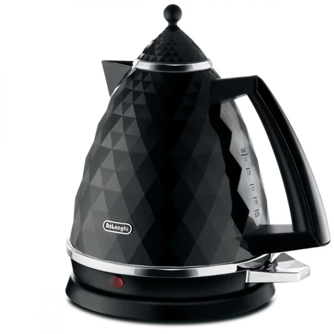 DeLonghi KBJ2001.BK Чайник, 1.7 л., 2000 Вт