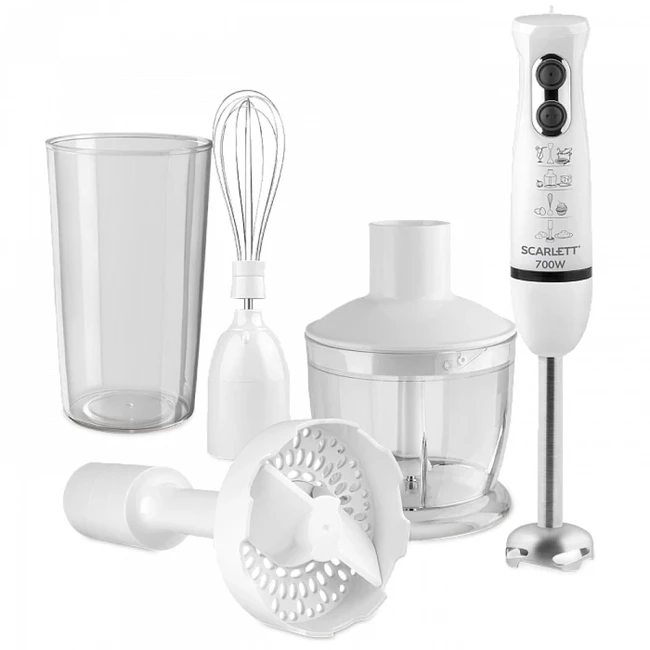 Блендер Scarlett SC-HB42M33 (Погружной, 700 Вт)