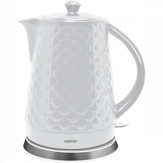 Centek CT-0061 White (Чайник, 2 л., 2000 Вт)
