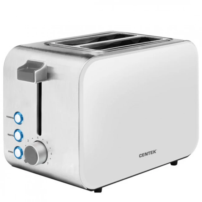 Тостер Centek CT-1422 CT-1422 WHITE (850 Вт)