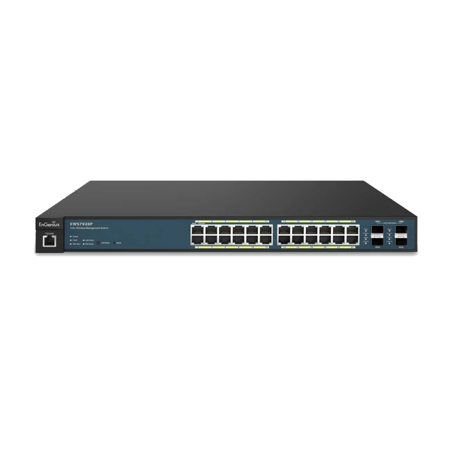 Коммутатор EnGenius EWS7928P 1000 Base-TX (1000 мбит/с), 4 SFP порта