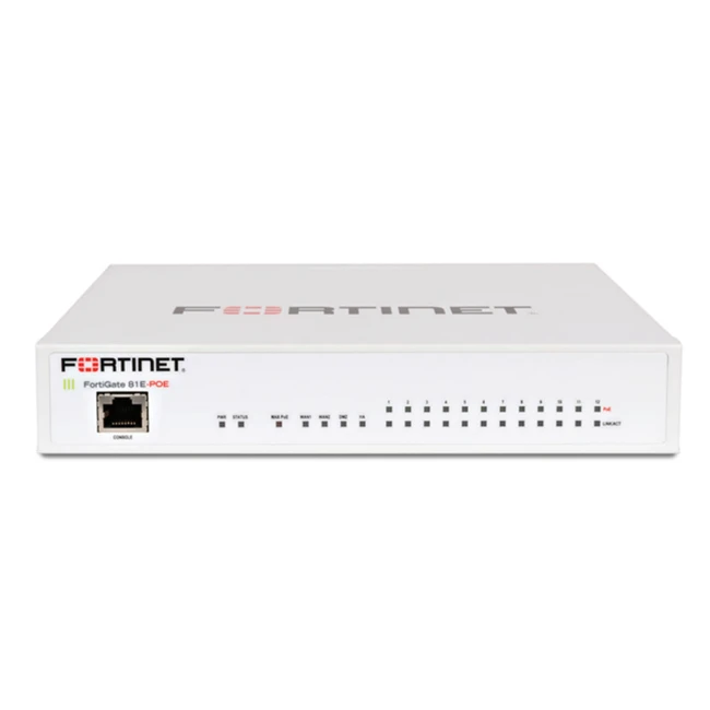 Аппаратный файрвол Fortinet FortiGate 81E-POE FG-81E-POE