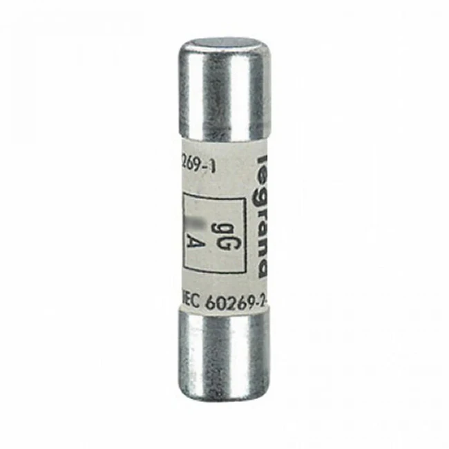 Плавкая вставка Legrand Плавкая вставка Gg 10х38 4А 500В 13304