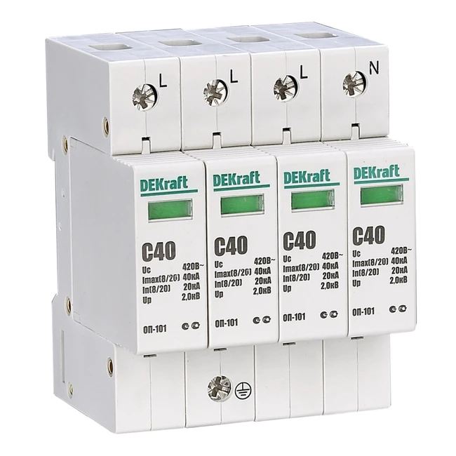 Schneider Electric DEKraft 4P 40КА C 420В ОП-101 18018DEK