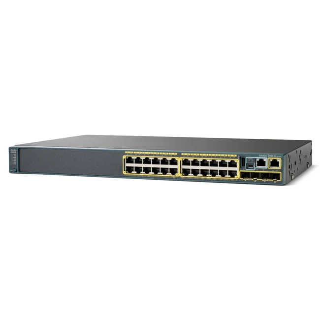 Коммутатор Cisco Catalyst 2960S WS-C2960S-24TS-L 1000 Base-TX (1000 мбит/с), 4 SFP порта