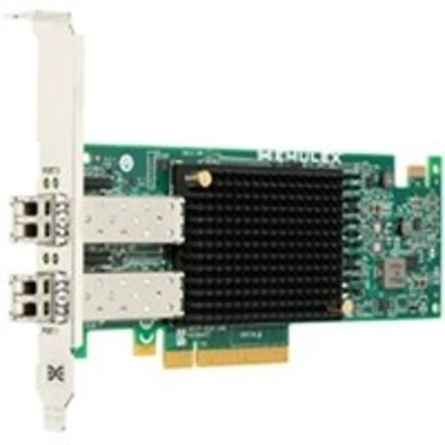 Сетевое устройство Dell Emulex LPe32002-M2-D Dual Port 32Gb Fibre Channel HBA FullHeight 403-BBLT (Модуль)