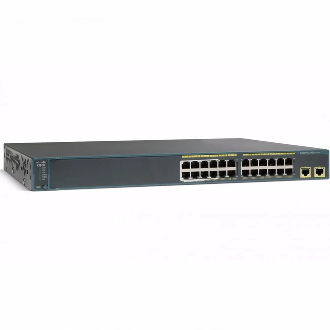 Коммутатор Cisco Catalyst 2960-X WS-C2960RX-24TS-L 1000 Base-TX (1000 мбит/с), 4 SFP порта