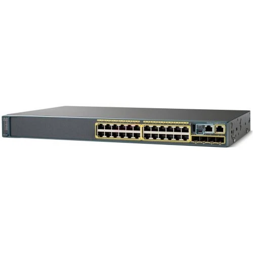 Коммутатор Cisco Catalyst 2960S WS-C2960S-24PS-L (1000 Base-TX (1000 мбит/с), 2 SFP порта)