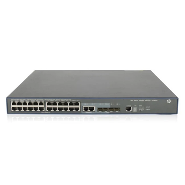 Коммутатор HPE 3600 JG306C#ABB 100 Base-TX (100 мбит/с), 4 SFP порта