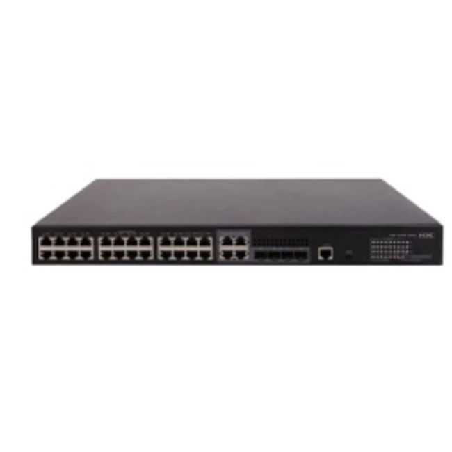 Коммутатор H3C S5130S-28P-HPWR-E LS-5130S-28P-HPWR-EI-GL 1000 Base-TX (1000 мбит/с), 4 SFP порта