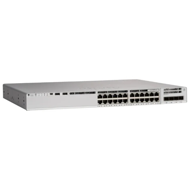 Коммутатор Cisco Catalyst C9200L-24T-4X-RE (1000 Base-TX (1000 мбит/с), 4 SFP порта)