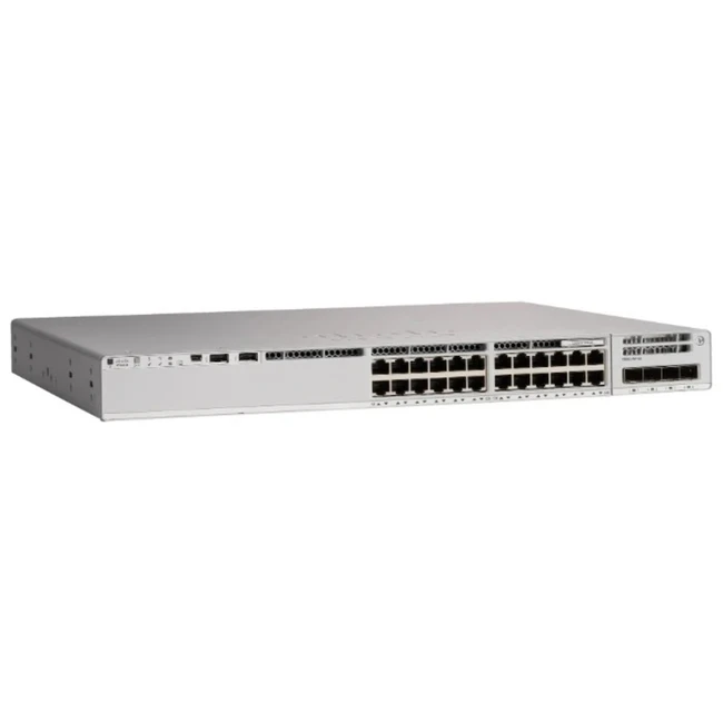 Коммутатор Cisco Catalyst C9200-24P-RE (1000 Base-TX (1000 мбит/с), 4 SFP порта)
