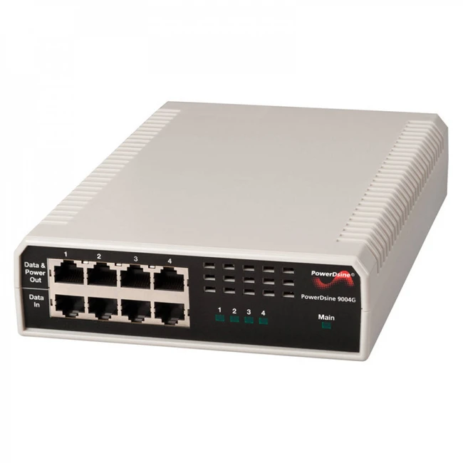 PoE инжектор Microsemi PD-9004G/AC-EU (4 порта, 120 Вт)