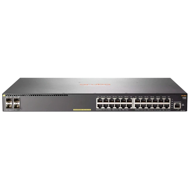 Коммутатор Aruba 2930F 24G JL261A#ABB (1000 Base-TX (1000 мбит/с), 4 SFP порта)