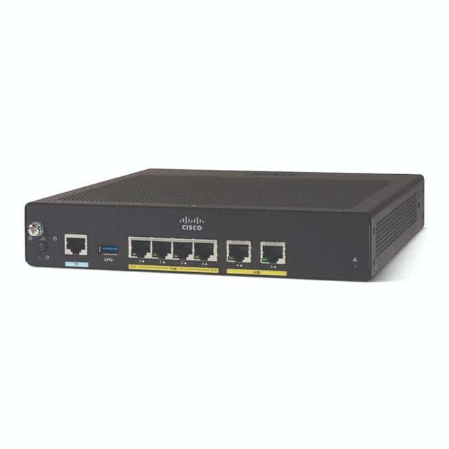 Маршрутизатор Cisco C921-4P 10/100/1000 Base-TX (1000 мбит/с)
