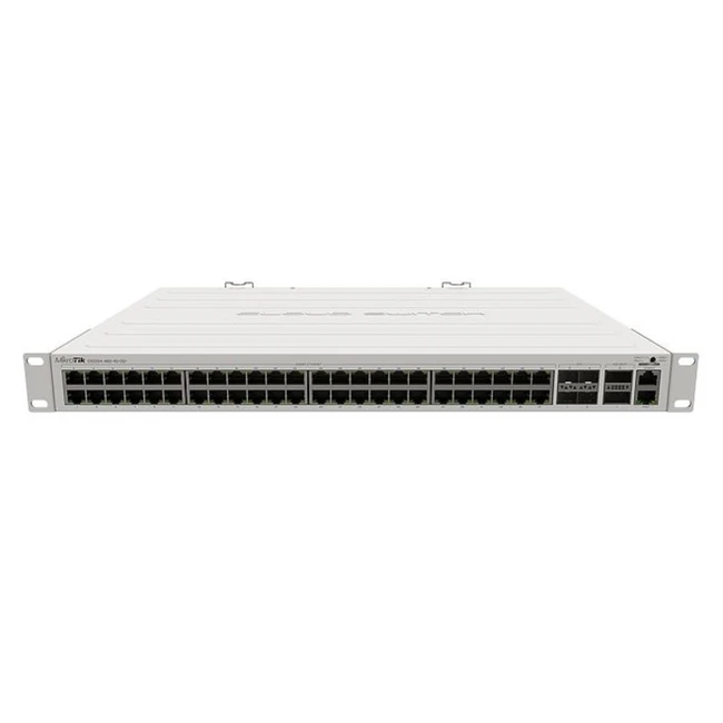 Коммутатор Mikrotik CRS354-48G-4S+2Q+RM 1000 Base-TX (1000 мбит/с), 6 SFP портов