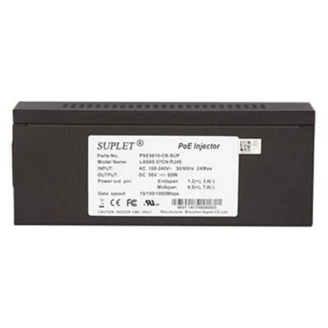 PoE инжектор UNV PWR-DC5611-P@NB (1 порт, 60 Вт)